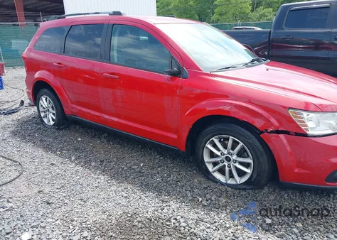 2017 Dodge Journey Sxt Awd из США, поврежденный, VIN 3C4PDDBG9HT575412